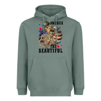 Sage America the beautiful 4th of july Heavyweight Hoodie - CowGirlArtShop