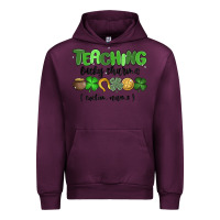 Mauve Wine teaching lucky charms Urban Hoodie - MaliasSmallBusiness