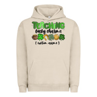 Pigment French Oak teaching lucky charms Urban Hoodie - MaliasSmallBusiness