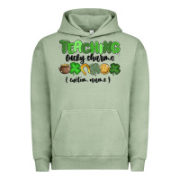 Pigment Oil Green teaching lucky charms Urban Hoodie - MaliasSmallBusiness