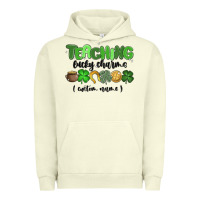 Pigment Pistachio teaching lucky charms Urban Hoodie - MaliasSmallBusiness