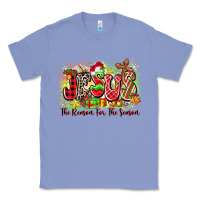 Colony Blue jesus the reason for the season Classic Tee - Zillion Design Studio