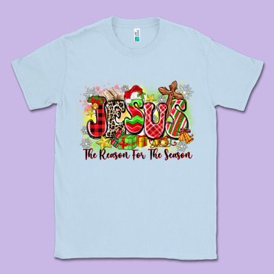 Jesus The Reason For The Season Classic Tee Designed By Zillion Design Studio