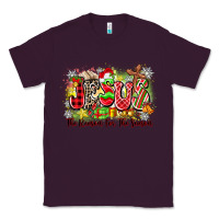 Plum jesus the reason for the season Classic Tee - Zillion Design Studio