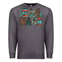 Charcoal Heather dog nana Premium Sweatshirt - RacoonDesign