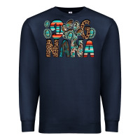 Navy dog nana Premium Sweatshirt - RacoonDesign