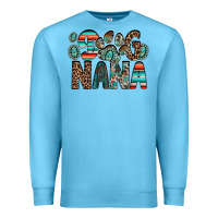 Ocean Blue dog nana Premium Sweatshirt - RacoonDesign