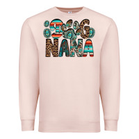 Pale Pink dog nana Premium Sweatshirt - RacoonDesign