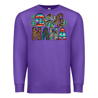 Purple dog nana Premium Sweatshirt - RacoonDesign