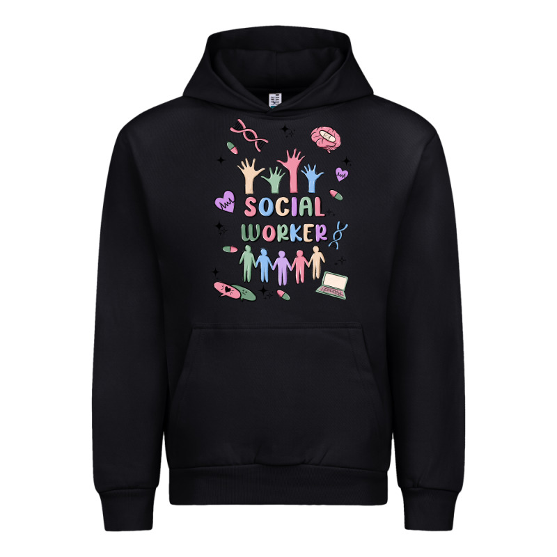 Social Worker Urban Hoodie by MaliasSmallBusiness | Teevron