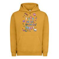 Pigment Peanut Butter social worker Urban Hoodie - MaliasSmallBusiness