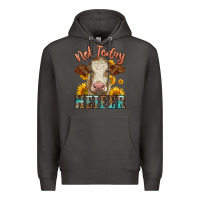 Smoke heifer with sunflowers Premium Hoodie - LillyAllenDesigns