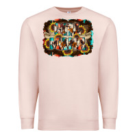 Pale Pink girl mama Premium Sweatshirt - RacoonDesign