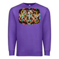Purple girl mama Premium Sweatshirt - RacoonDesign