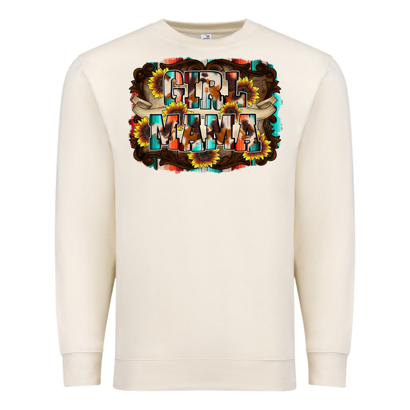 Girl Mama Premium Sweatshirt by RacoonDesign | Teevron