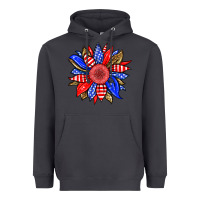 Smoke America sunflower Heavyweight Hoodie - Neo Western