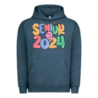 Pigment Midnight Navy senior 2024 Urban Hoodie - MaliasSmallBusiness