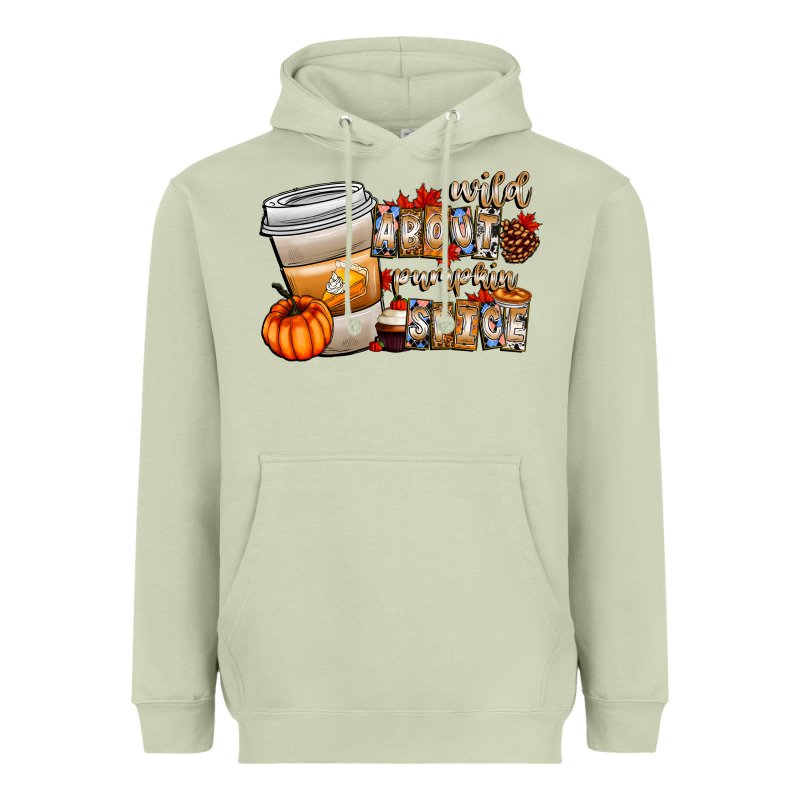 Wild About Pumpkin Spice Heavyweight Hoodie by CowhideDigitalArt | Teevron