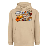 Mushroom wild about pumpkin spice Heavyweight Hoodie - CowhideDigitalArt