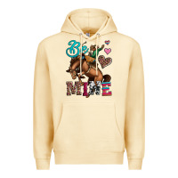Pina Colada be mine cowboy rodeo valentines day Premium Hoodie - Jasminsmagicworld