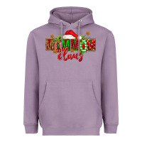 Lavender christmas mom mom claus Heavyweight Hoodie - FaDigitalArtStudio