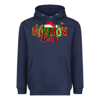 Navy christmas mom mom claus Heavyweight Hoodie - FaDigitalArtStudio
