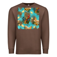 Chestnut poultry animals seamless pattern Premium Sweatshirt - HRA Design Shop
