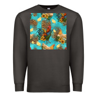 Smoke poultry animals seamless pattern Premium Sweatshirt - HRA Design Shop