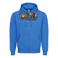 True Royal campfire legend Zipper Hoodie - Zillion Design Studio