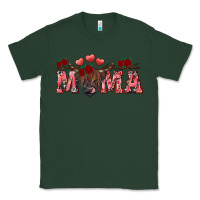 Sports Green Valentine's day mama black highland cow Classic Tee - RanaPortraitStore