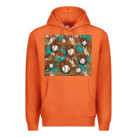 Carrot baseball turquoise gemstones western patterns Premium Hoodie - BarkalooDesign