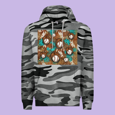 Baseball Turquoise Gemstones Western Patterns Premium Hoodie Designed By Barkaloodesign