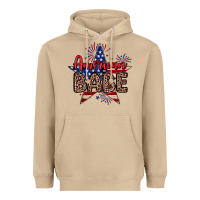 Mushroom American babe Heavyweight Hoodie - Neo Western