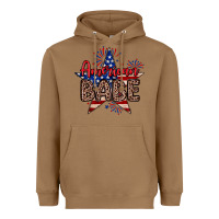 Toasted Coconut American babe Heavyweight Hoodie - Neo Western