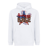 White American babe Heavyweight Hoodie - Neo Western