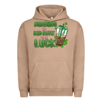 Pigment Burro iced coffee and luck Urban Hoodie - MaliasSmallBusiness