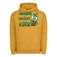Pigment Peanut Butter iced coffee and luck Urban Hoodie - MaliasSmallBusiness