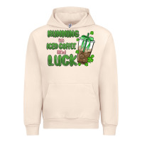 Sandshell iced coffee and luck Urban Hoodie - MaliasSmallBusiness
