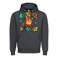 Smoke bonfire Zipper Hoodie - Zillion Design Studio