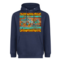 Navy made to worship tumbler Heavyweight Hoodie - HRA Design Shop