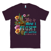 Plum this is how i fight my battle tbw Classic Tee - texasbilliewilder
