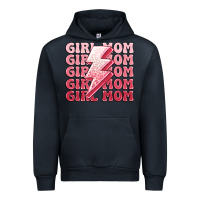 Navy girl mom Urban Hoodie - MaliasSmallBusiness