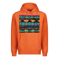 Carrot leopard aztec turquoise jewelry Premium Hoodie - BarkalooDesign