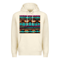 Sandshell leopard aztec turquoise jewelry Premium Hoodie - BarkalooDesign