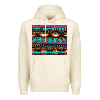 Tofu leopard aztec turquoise jewelry Premium Hoodie - BarkalooDesign