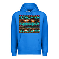 True Royal leopard aztec turquoise jewelry Premium Hoodie - BarkalooDesign
