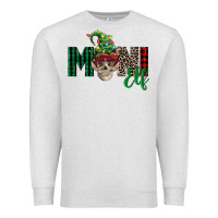Oatmeal Heather Boy Mini Elf Skull Premium Sweatshirt - FaDigitalArtStudio