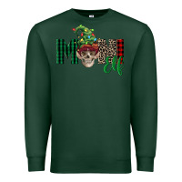 Sports Green Boy Mini Elf Skull Premium Sweatshirt - FaDigitalArtStudio