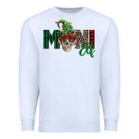 White Boy Mini Elf Skull Premium Sweatshirt - FaDigitalArtStudio