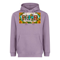 Lavender faith cross and sunflower license plate Heavyweight Hoodie - HRA Design Shop